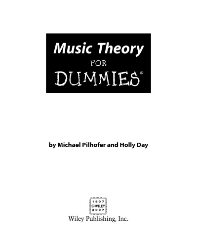 Music theory for dummies