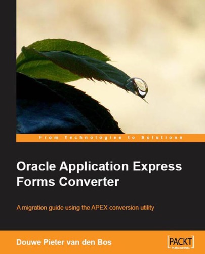 Oracle Application Express Forms Converter