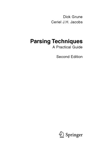 Parsing techniques