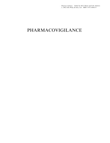 Pharmacovigilance
