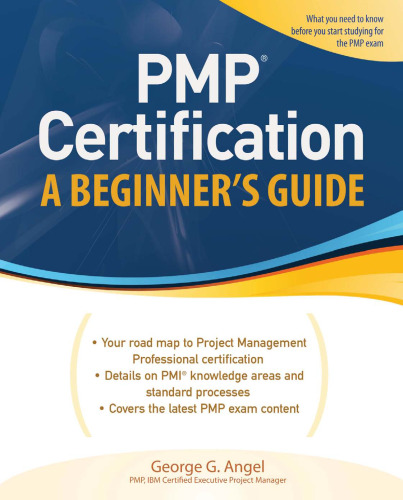 PMP certification : a beginner's guide