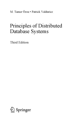Principles of Distributed Database Systems, Third Edition