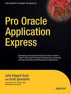 Pro Oracle application express