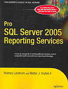 Pro SQL server 2005 reporting services