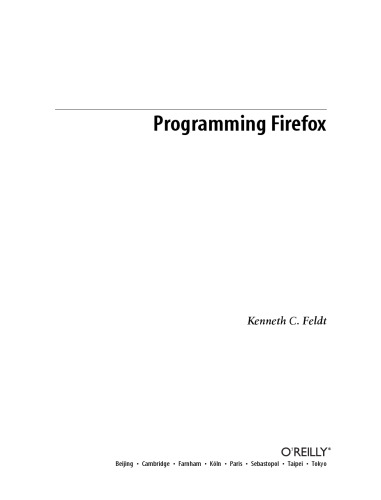 Programming Firefox