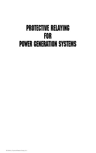 Protective relaying for power generation systems