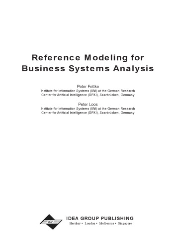Reference modeling for business systems analysis