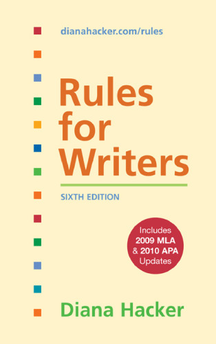 Rules for writers