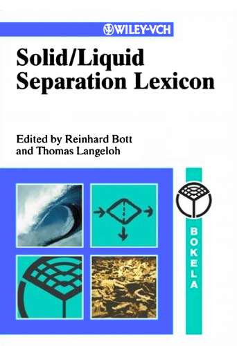 Solid/liquid separation lexicon
