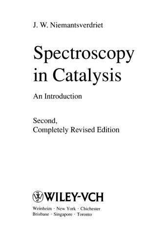 Spectroscopy in catalysis : an introduction