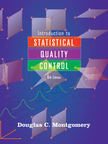 Statistical quality control : a modern introduction