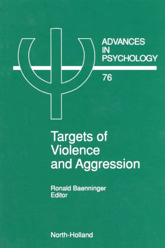 Targets of Violence and Aggression