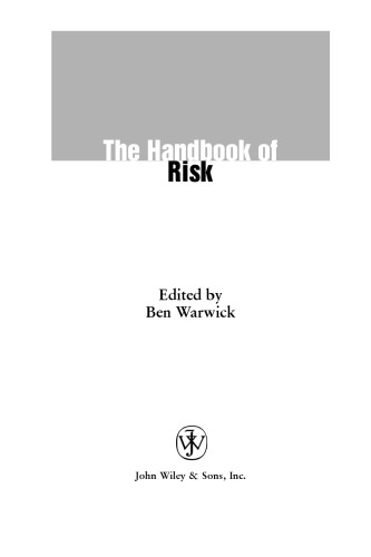 The Handbook of Risk