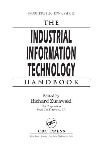 The industrial information technology handbook