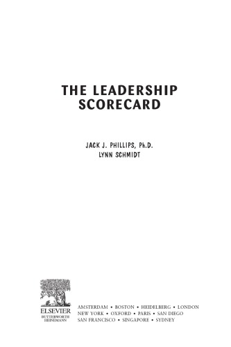 The leadership scorecard