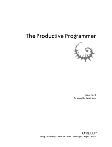 The productive programmer