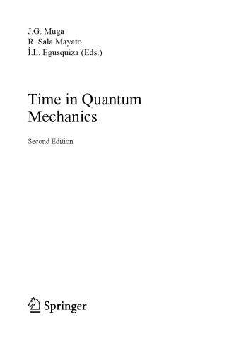 Time in quantum mechanics