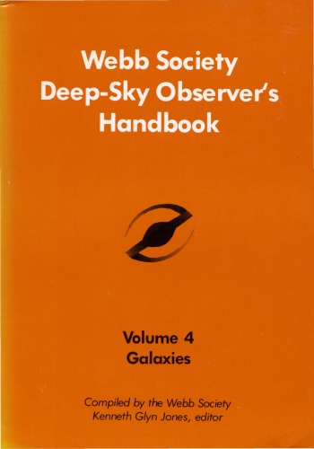 Webb Society deep-sky observer's handbook