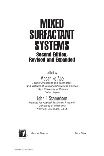 Mixed surfactant systems