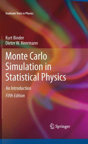 Monte Carlo Simulation in Statistical Physics: An Introduction