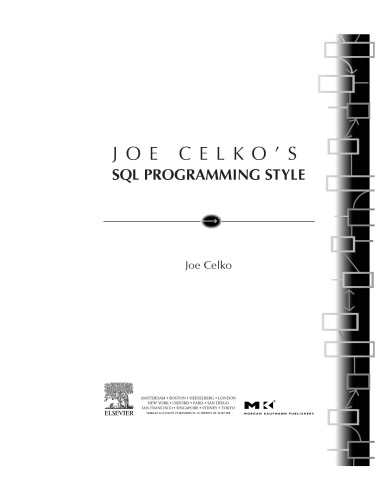 Joe Celko's SQL programming style