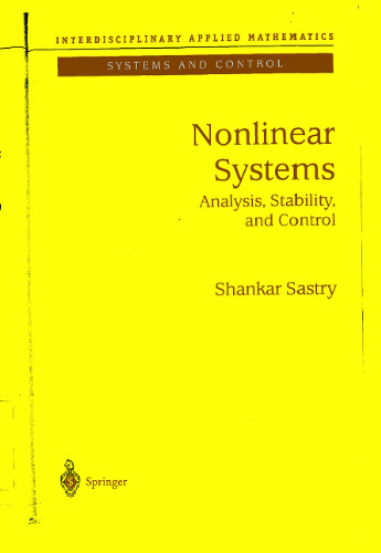 Nonlinear system : analysis, stability, and control