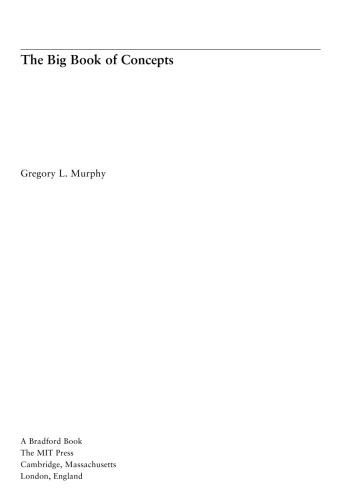 The big book of concepts