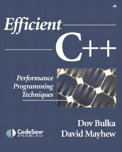 Efficient C++: Performance Programming Techniques