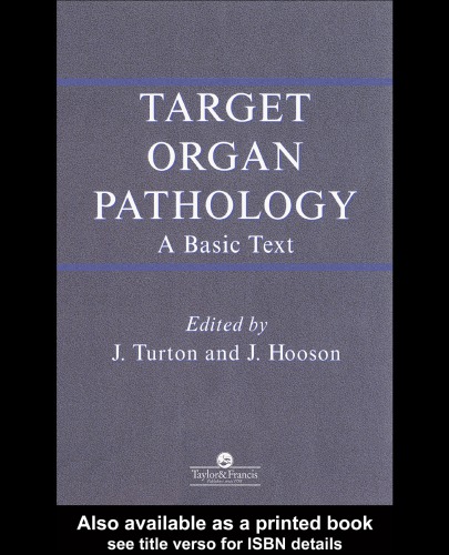 Target Organ Pathology - A Basic Text
