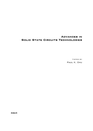 Advances in  Solid State Circuits Technologies