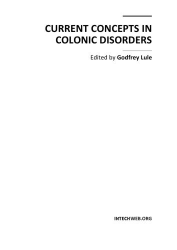 Current Concepts in Colonic Disorders