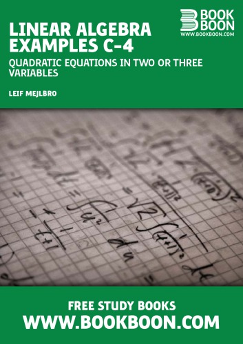 Linear Algebra Examples C-4