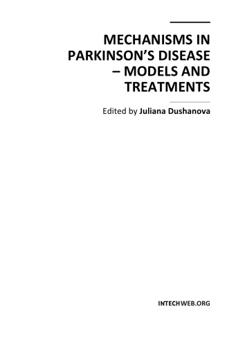 Mechanisms in Parkinson's Disease - Mdls., Trtmts.