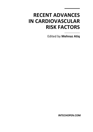 Recent Advances in Cardiovascular Risk Factors