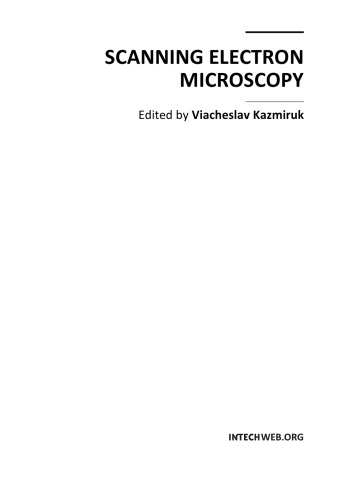 Scanning Electron Microscopy