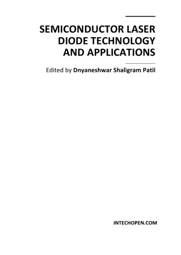Semiconductor Laser Diode Technology and Applns