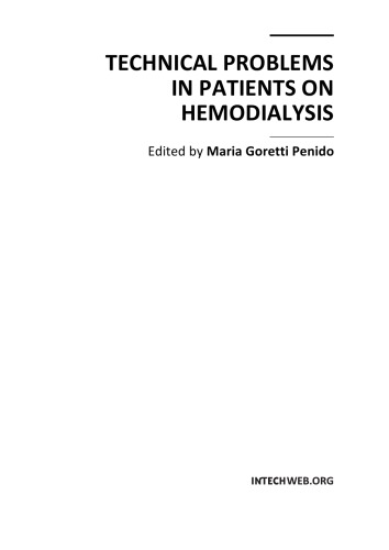 Technical Problems in Patients on Hemodialysis