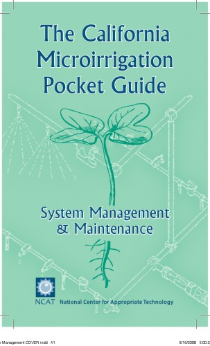 The California Microirrigation Pocket Guide 