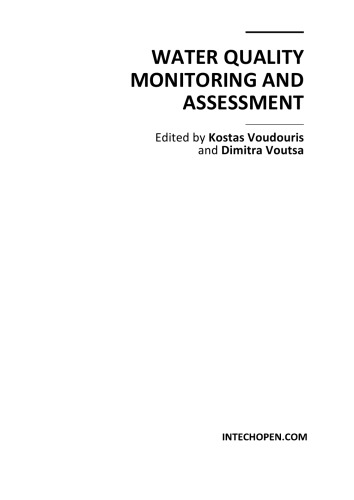 Water Quality Monitoring and Assessment
