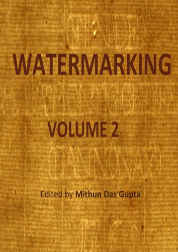 Watermarking [Vol. 2]  (audio, algorithms)