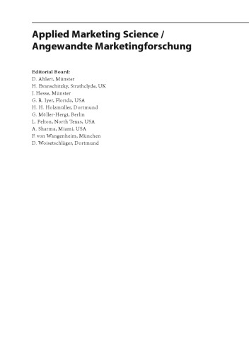 Die Wirkung der Kundenloyalität im vertikalen Wettbewerb: Theoretische Fundierung und empirische Analyse