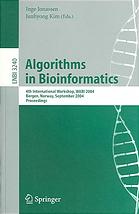 Algorithms in Bioinformatics: 4th International Workshop, WABI 2004, Bergen, Norway, September 17-21, 2004. Proceedings