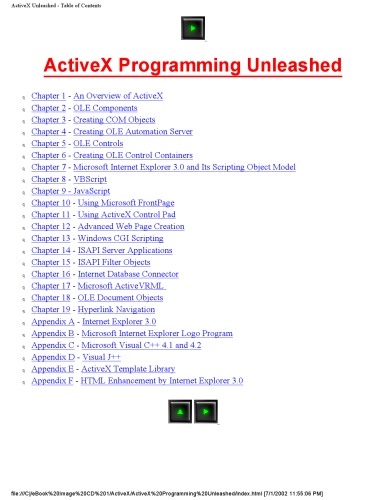ActiveX programming unleashed