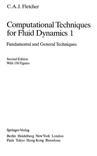Computational techniques for fluid dynamics
