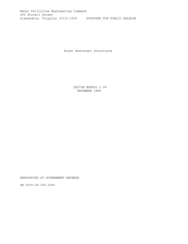 Blast resistant structures