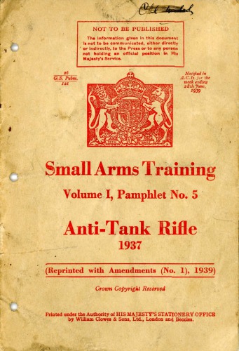 Boys anti-tank rifle Mark I