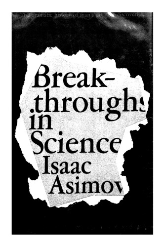 Breakthroughs in science