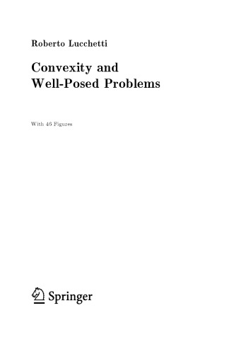 Convexity and well-posed problems