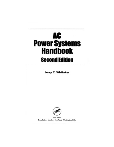 AC power systems handbook
