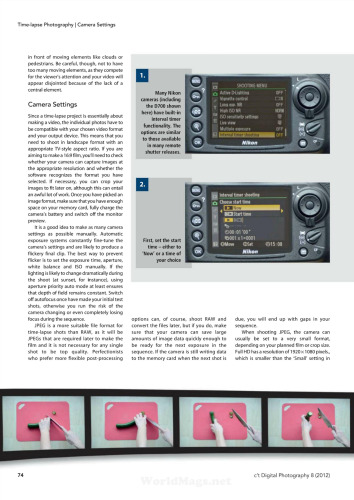 Digital photography through the year